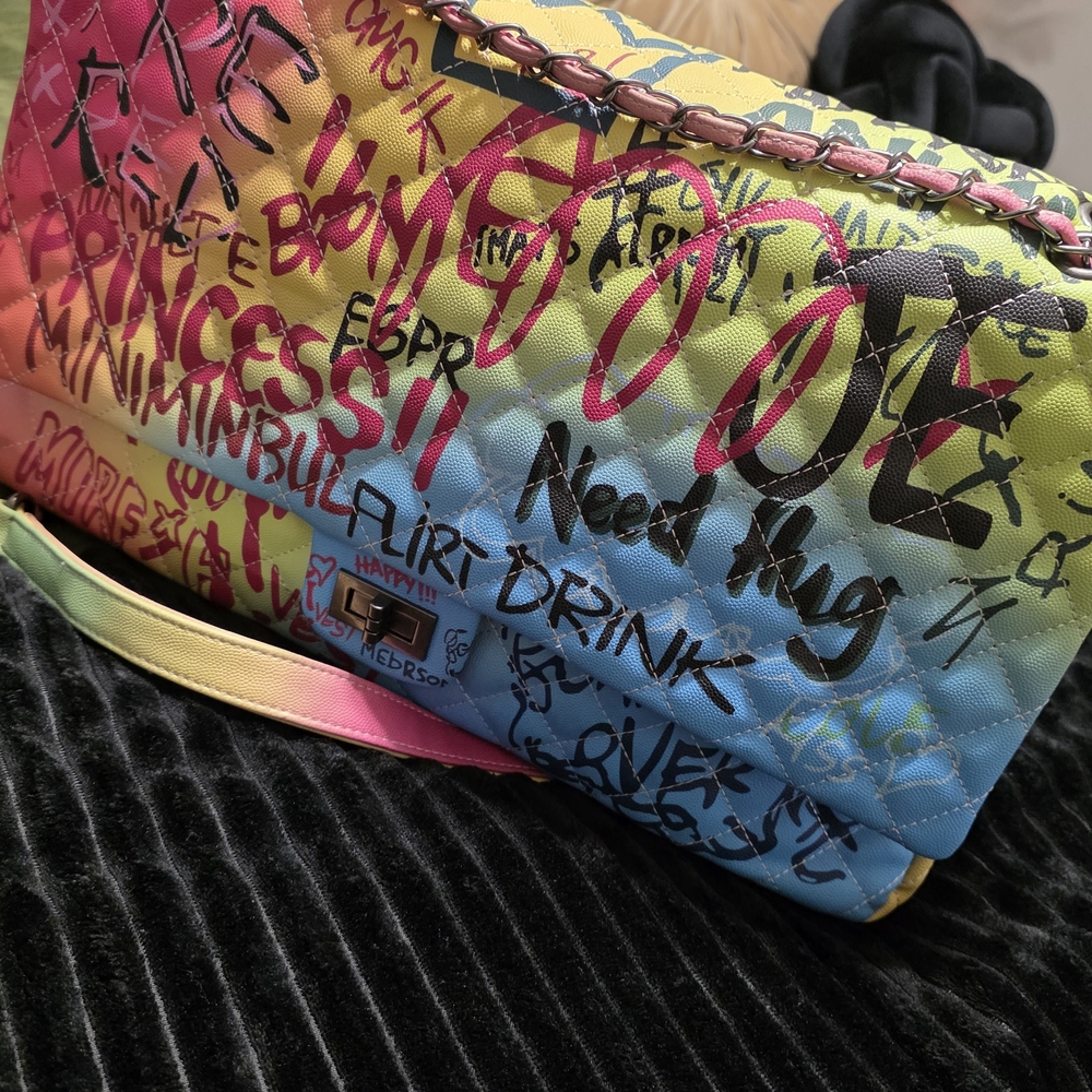 Colorful Graffiti Women's Bag